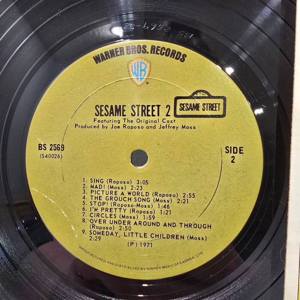 Sesame Street 2 - The Official Sesame Street Book‑and‑Record Album, Vinyl, 1971​ - Picture 12 of 12